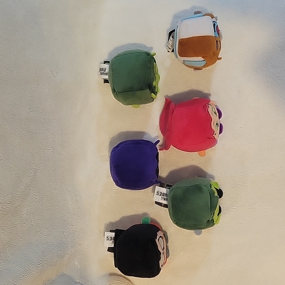 Set of 6 Kawaii Cubes Teen Titans Go! - Picture 6 of 7